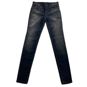 SP Black Label Skinny corduroy Jeans Size 24 USA Made Black